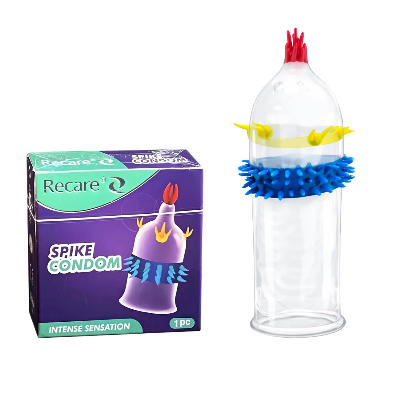 Набор презервативов с усиками Spike Condom Recare 6 шт. (27167008) - фото 4