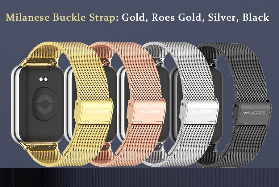 Ремешок для Redmi Watch 4 Mijobs Красный золотой (2334825591) - фото 2 Ремешок для Redmi Watch 4 Mijobs Красный золотой (2334825591) - фото 2