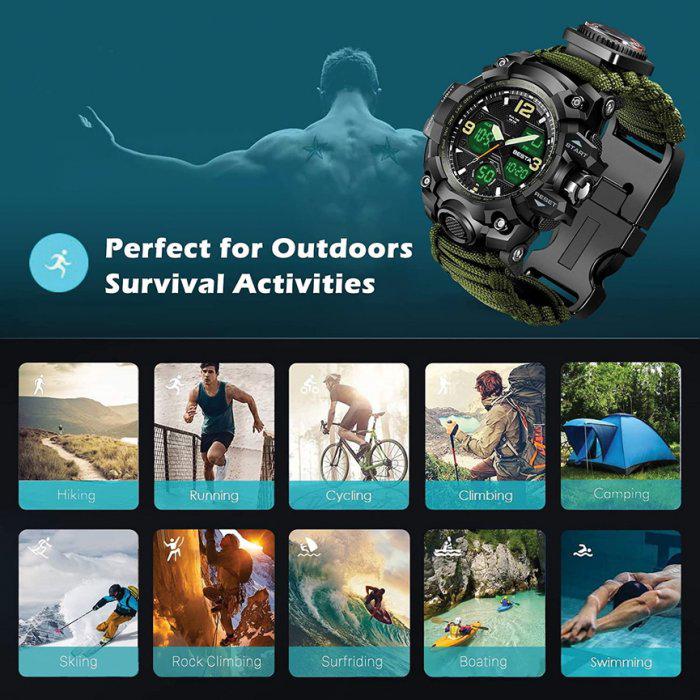 Годинник наручний чоловічий Besta Life Pro Green (1435) - фото 14