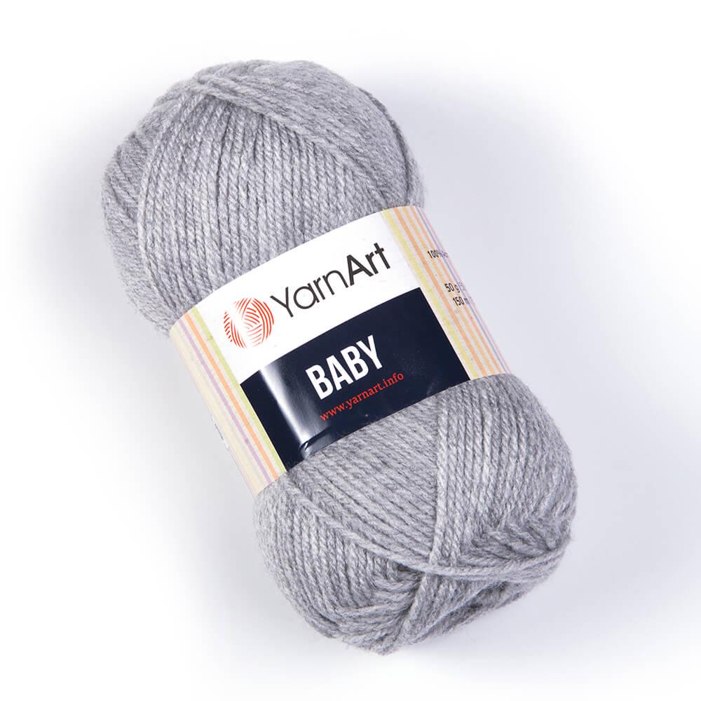 Пряжа YarnArt Baby 195 Серый (5995)