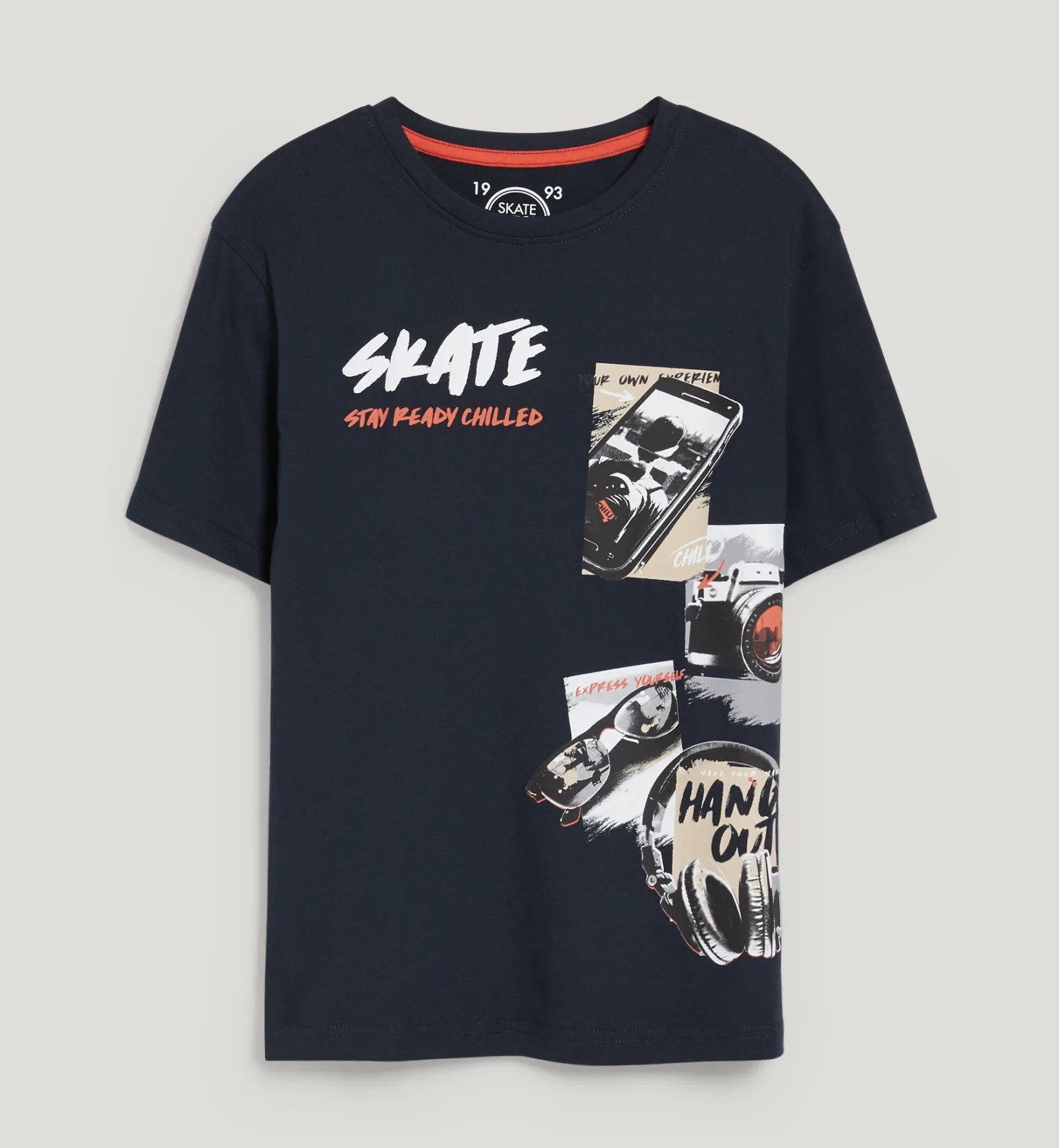 Футболка для хлопчика C&A 158-164 см Темно-синій (2153108)