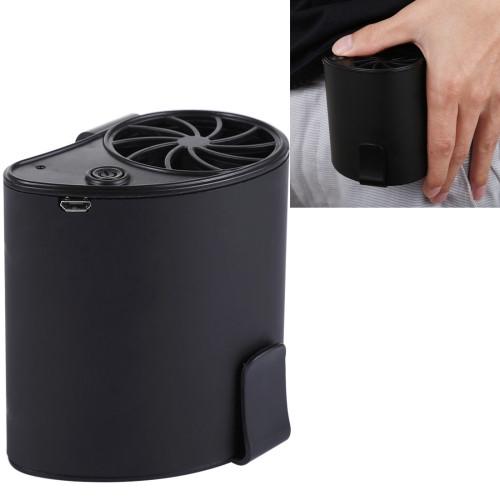 Портативный вентилятор SUNROZ F100 Waist Fan Mini на талию 1200 mAh Черный (SUN4920) - фото 2 Портативный вентилятор SUNROZ F100 Waist Fan Mini на талию 1200 mAh Черный (SUN4920) - фото 2