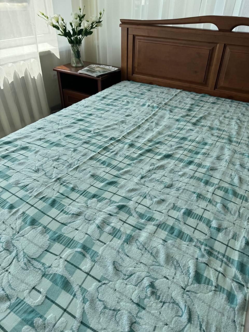 Простирадло махрове з льоном 200х150 см М'ятний (2259153956) - фото 3 Простирадло махрове з льоном 200х150 см М'ятний (2259153956) - фото 3