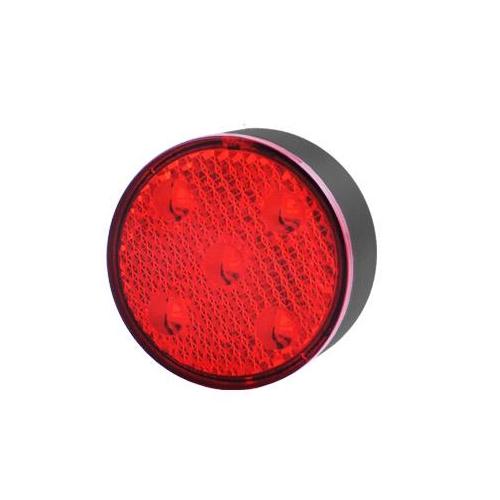 Велосипедный фонарь Vitol AQY-0113-5SM ЗУ micro USB встроенный аккумулятор Red (121130)