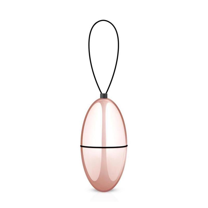 Виброяйцо Rosy Gold Nouveau Vibrating Egg 7 см Розовое золото (30512)