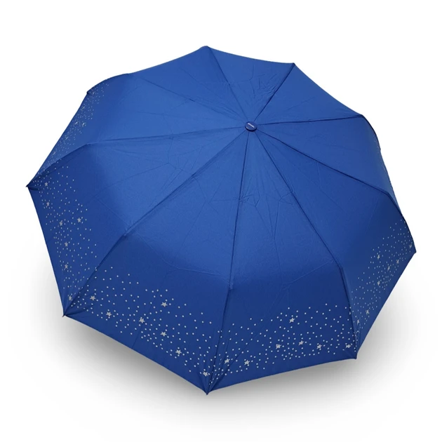 Зонт женский Toprain Umbrella 501 №5 складной полуавтомат Синий со звездочками (2770806760)