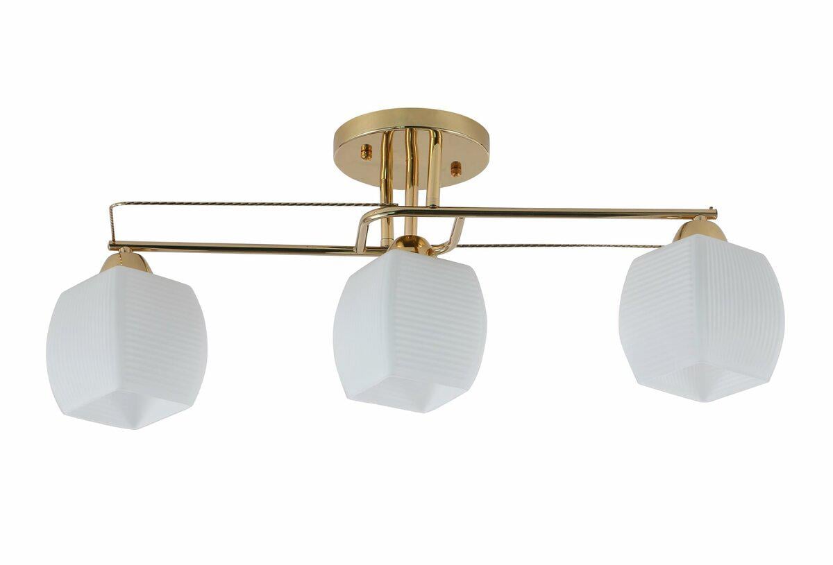 Люстра потолочная Lighthouse SRS-19718/2/1 GD Золотой/Белый