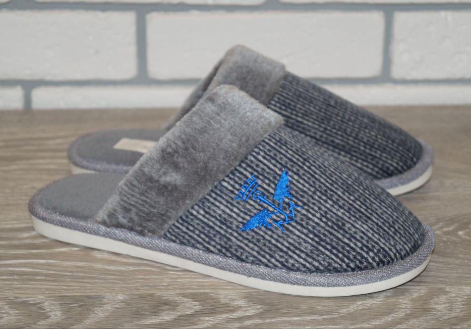 Тапочки комнатные Sanlin 46/47 р. 28,5 см Серый (30352-4647)