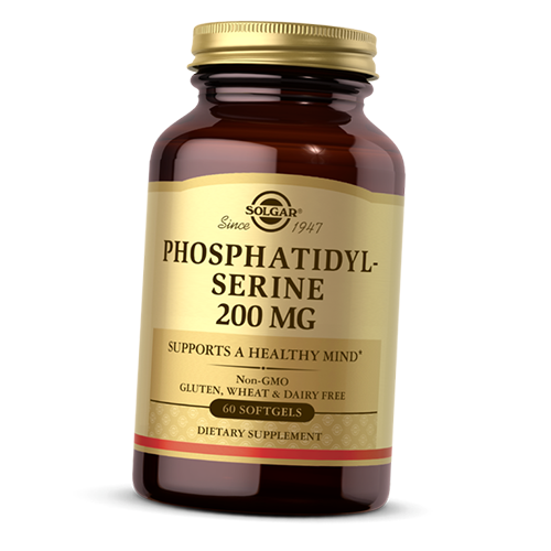 Витамины Solgar Phosphatidylserine 200 мг 60 гел. капс. (72313013)