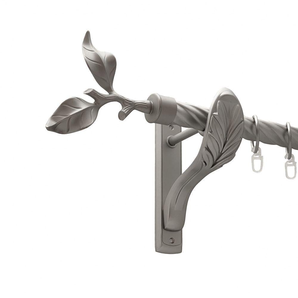 Карниз Orvit Листок однорядный скрученный 25 мм 240 см Сатин (00-00011401)