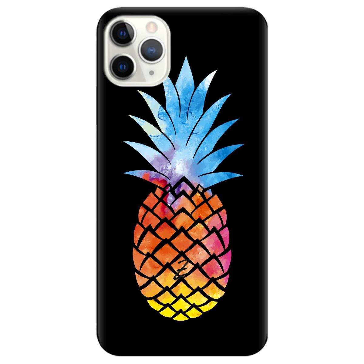 Силиконовый чехол Zorrov для Apple iPhone 11 Pro Max - Ananas (12180040179072395)