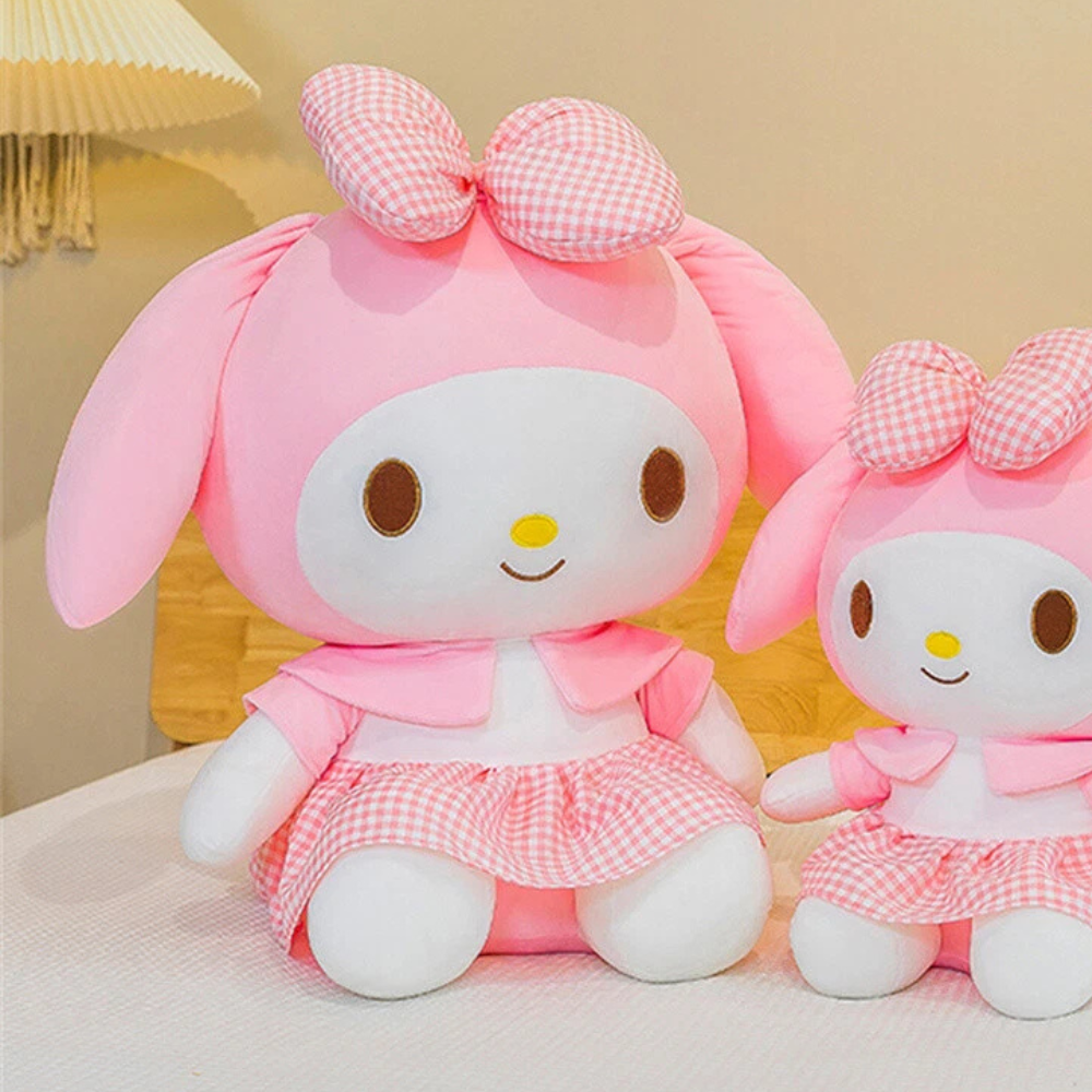 ᐉ Игрушка плюшевая My melody sanrio мягкий кролик аниме 55 см