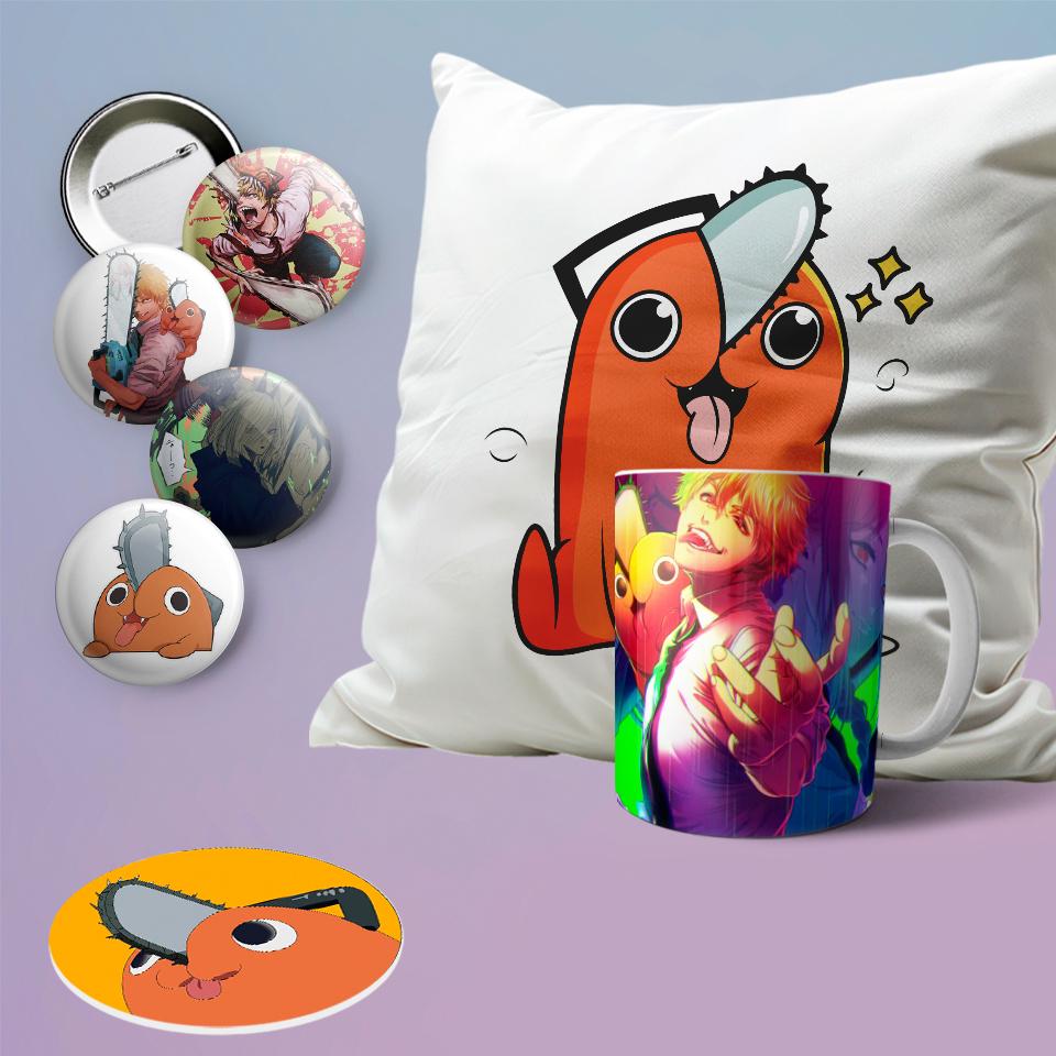 Подарунковий набір Chainsaw Man аніме бокс