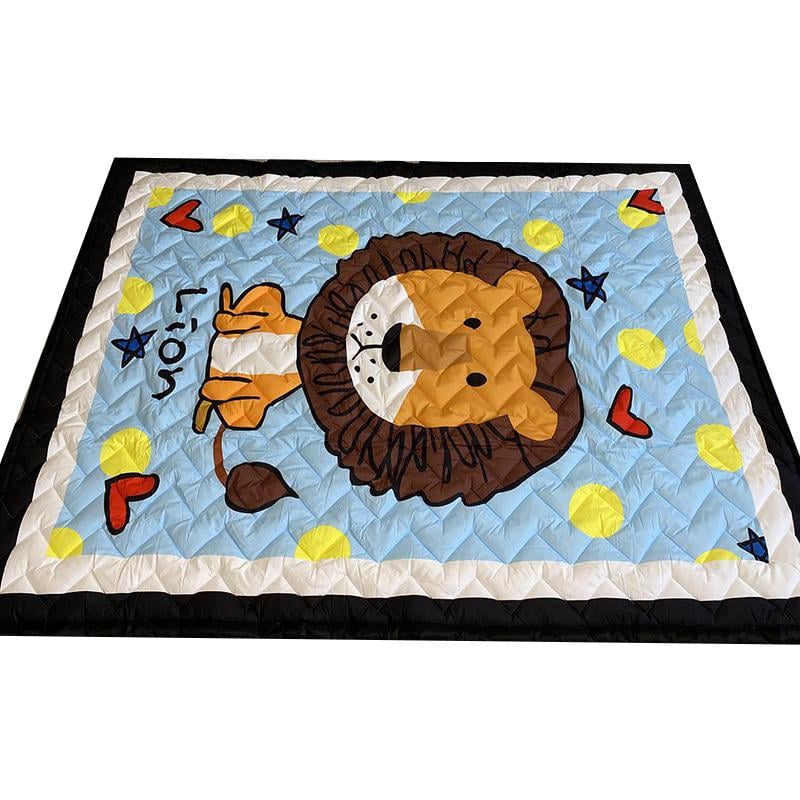 Тканевый ковер Magnitoshka Лев в детскую 195x145x2,5 см