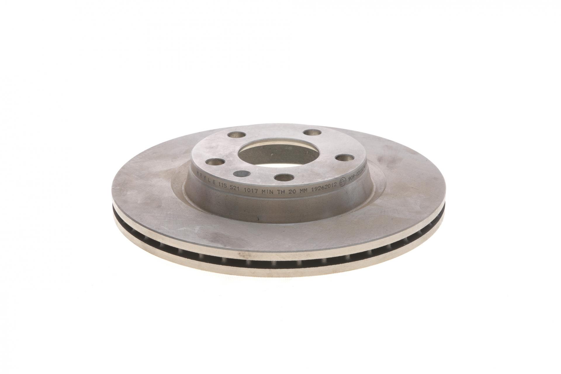 Диск тормозной передний Meyle для VW Passat 96-05 280x22 мм (115 521 1017)