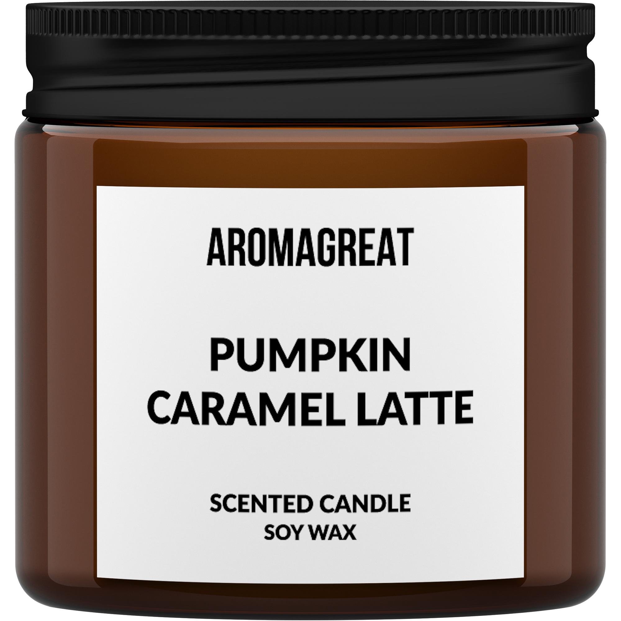 Ароматическая свеча из соевого воска Pumpkin Caramel Latte 100 г Ароматическая свеча из соевого воска Pumpkin Caramel Latte 100 г