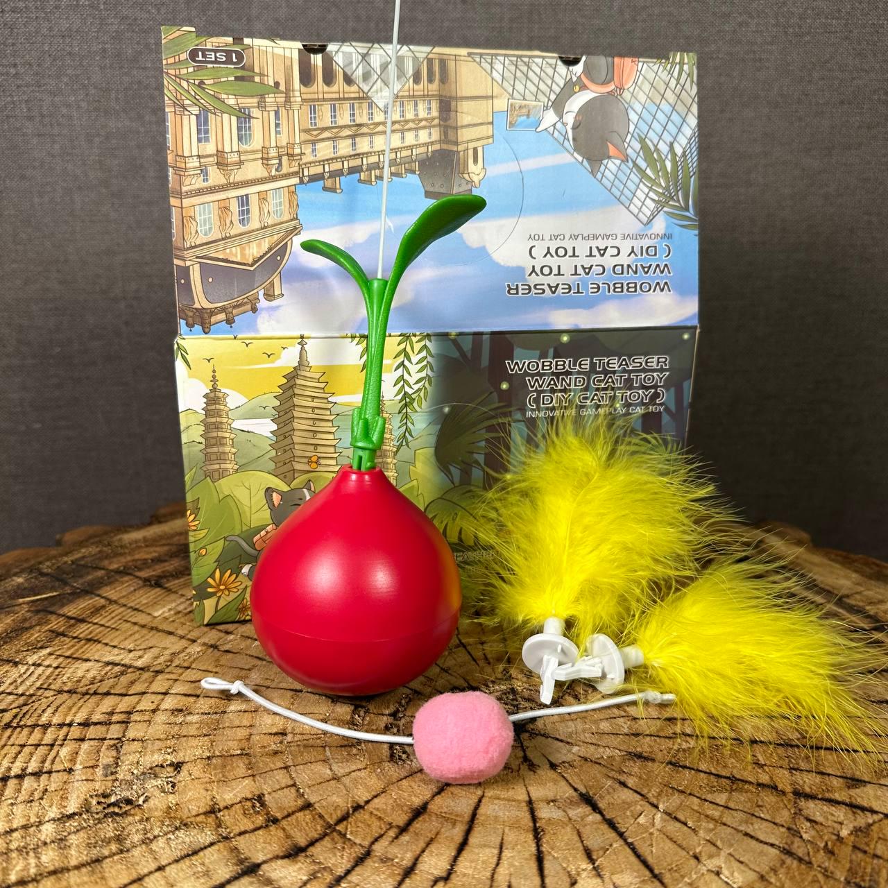 Игрушка для кота дразнилка с неваляшкой интерактивная - фото 9 Игрушка для кота дразнилка с неваляшкой интерактивная - фото 9