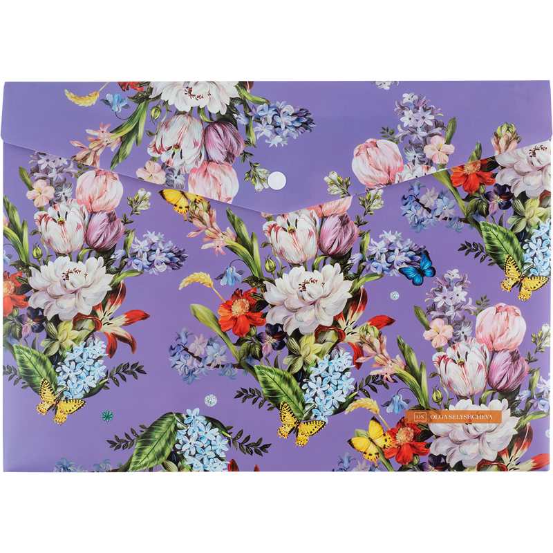 Папка на кнопке А5+ Axent OS Secret (1496-35-A)