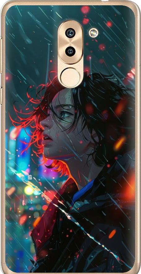 Чехол на Huawei GR5 2017 Ночные огни (6096u-473-42517)