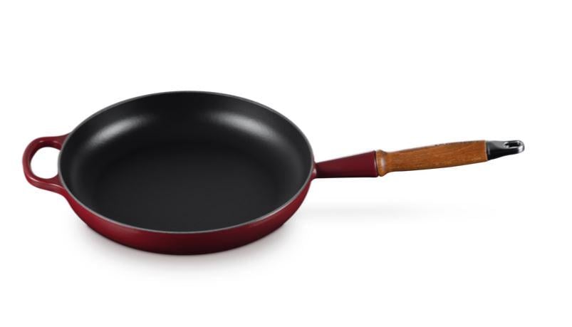 Сковорідка Le Creuset Signature з дерев'яною ручкою 28 см Rhone (20258289490422)