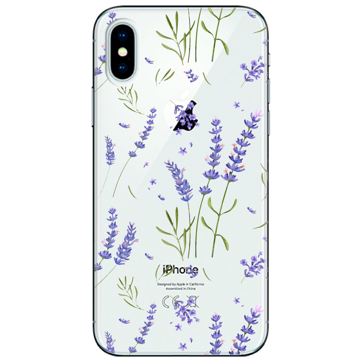 Силиконовый чехол Zorrov для Apple iPhone X - Lavender (10270040270125400) - фото 1