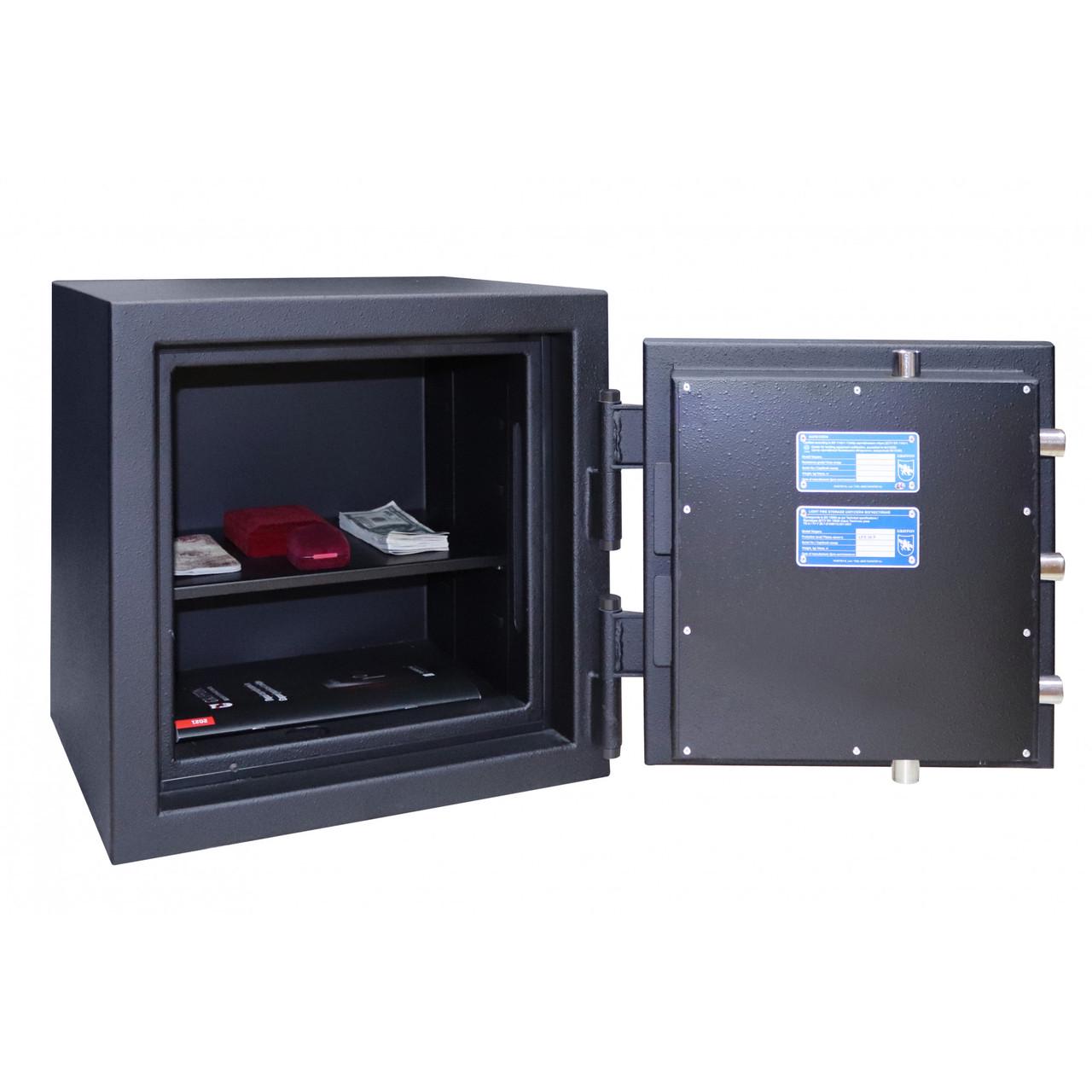 Сейф огневзломостойкий Griffon CL II.50.E Black - фото 4