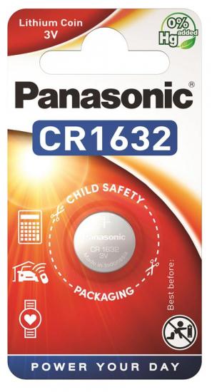 Батарейка Panasonic литиевая CR1632 (ERC-CR-1632EL/1B)