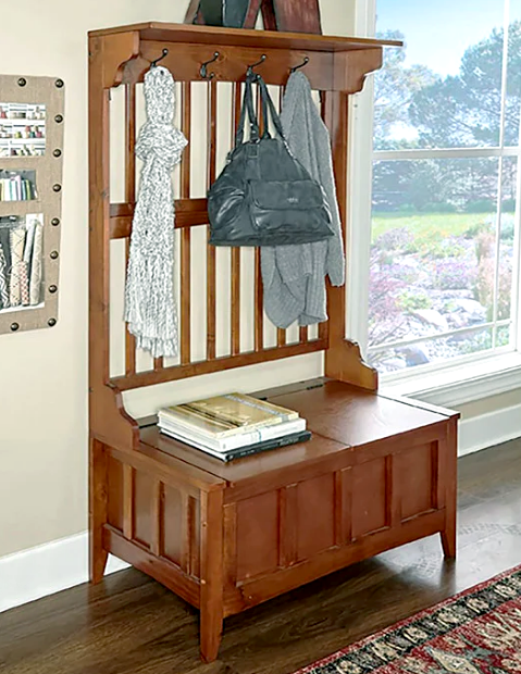 Гарнитур для прихожей из дерева Лимон Савоярди (ПИЕ-000515)