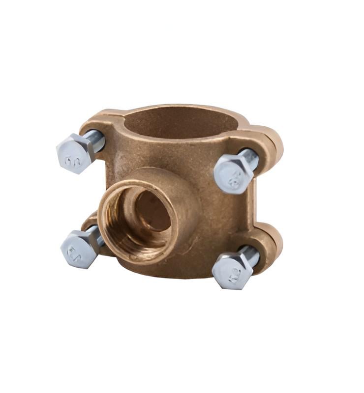 Врізка в трубу 1" латунь (2890)