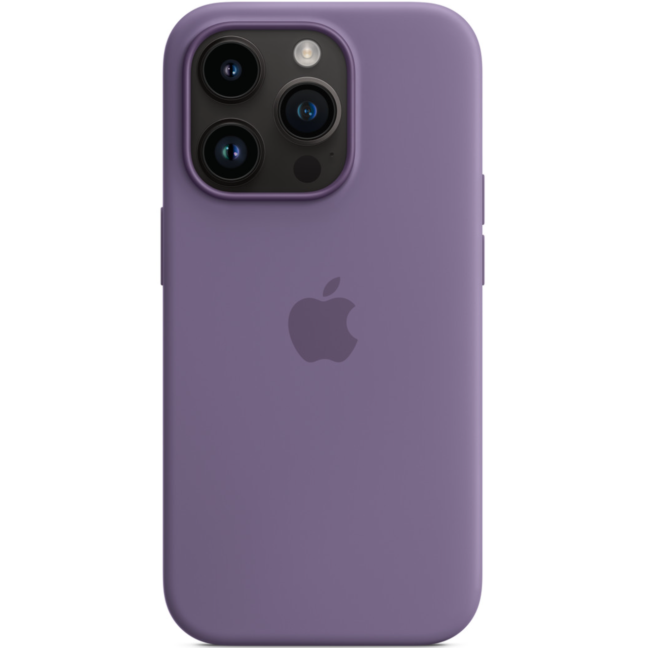 Чохол-накладка Silicone Case with MagSafe for iPhone 14 Pro Max, Iris - фото 4