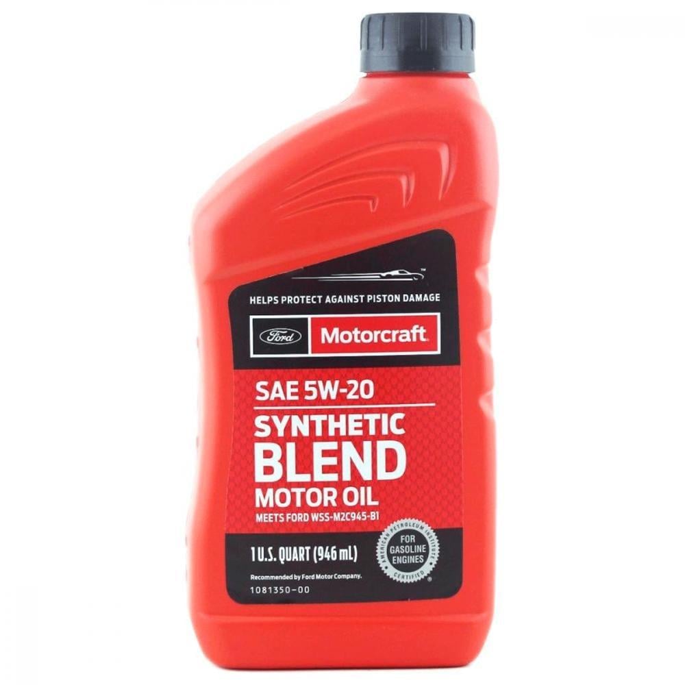 Моторное масло Ford Motorcraft Synthetic Blend 5W-20 0,946 л (XO5W20Q1SP)