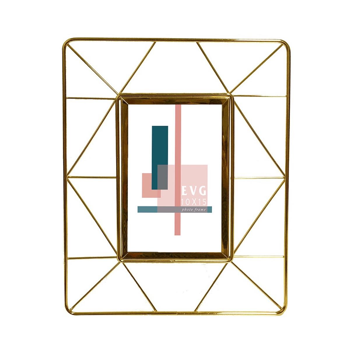 Фоторамка EVG IRON 10X15 LBT56G Gold