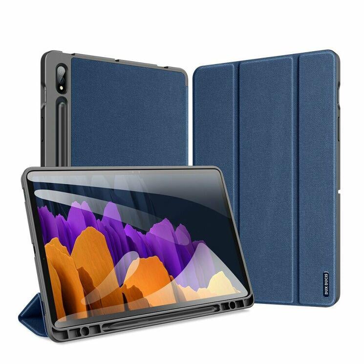 Чохол-книжка Dux Ducis Domo Series для Samsung Galaxy Tab S7 FE T730 12,4'' Blue