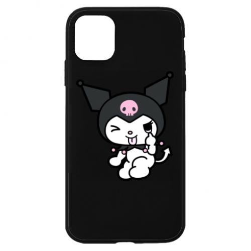 Чехол для iPhone 11 Kuromi hello kitty - фото 1