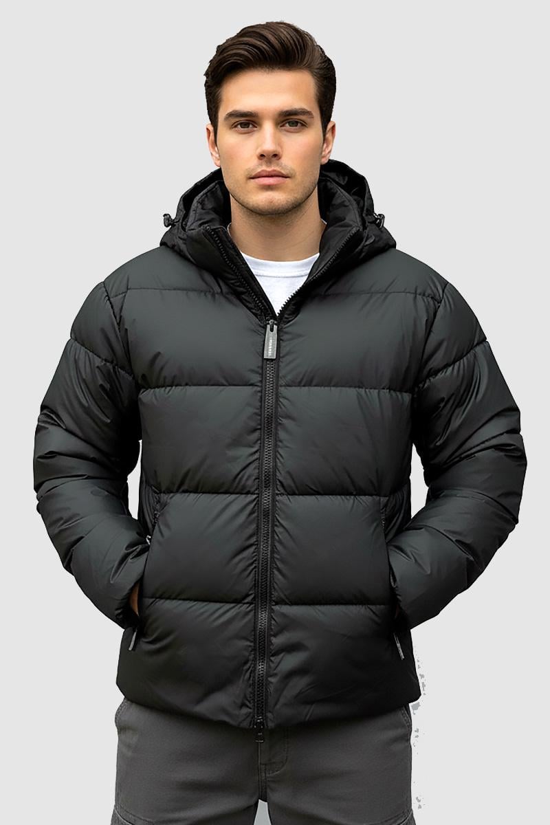 Куртка мужская утепленная р. 56 Черный (SB-25250-black)