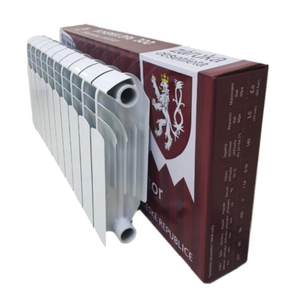 Радиатор биметаллический Bohemia B96 300/96 140 Вт - фото 2 Радиатор биметаллический Bohemia B96 300/96 140 Вт - фото 2