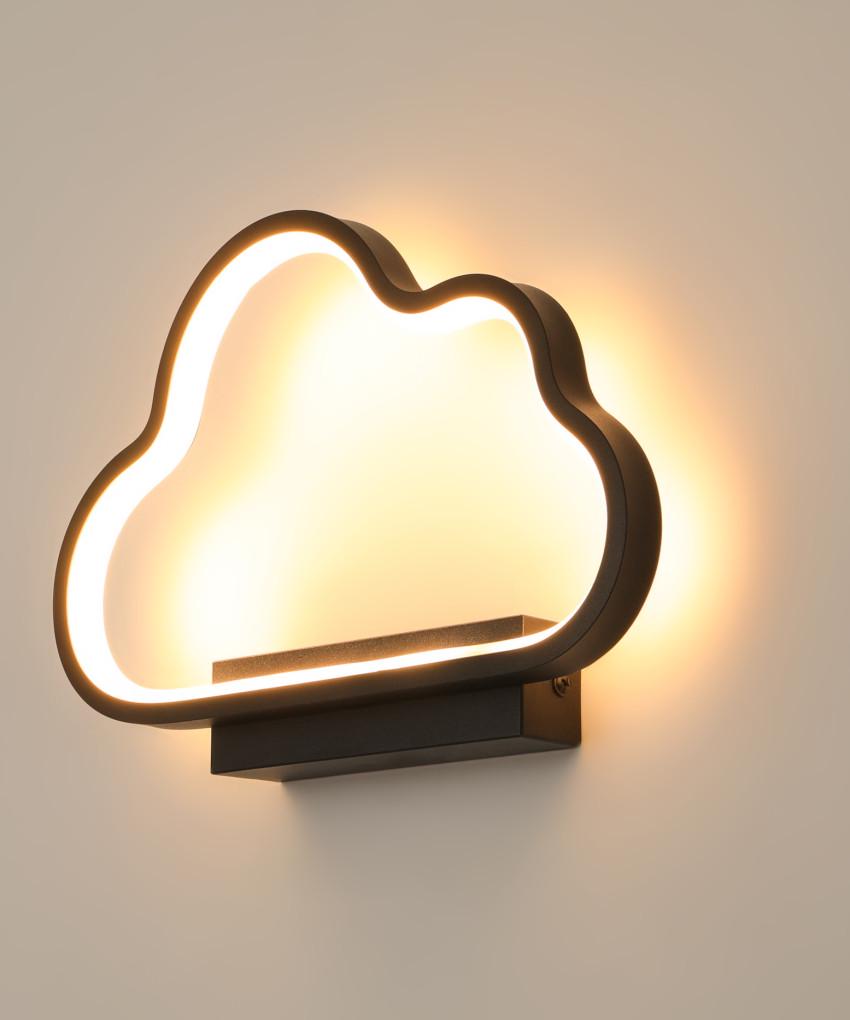 Бра Cloud Puff LED 16W Чорний (SDLB-00011) - фото 5