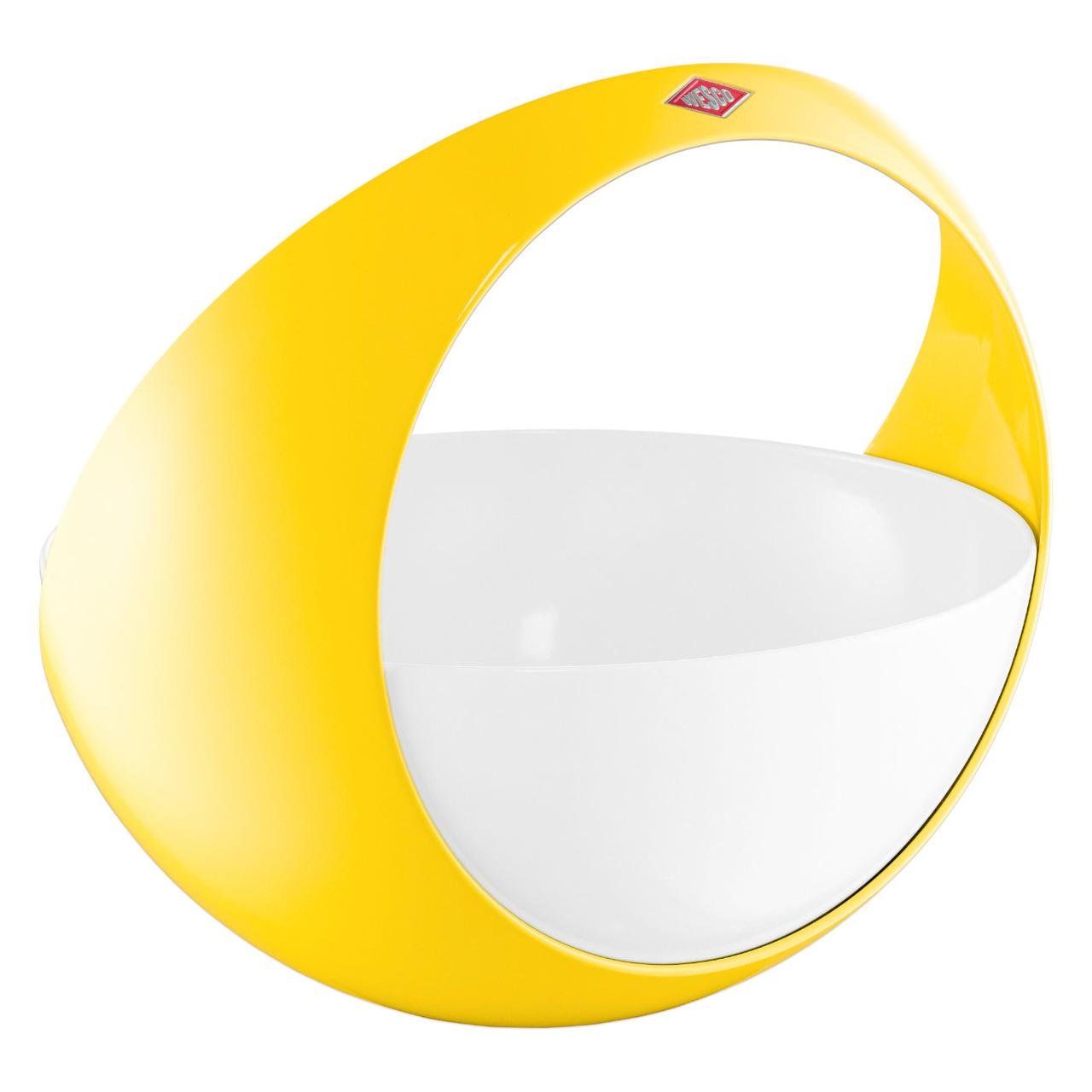 Ваза для фруктов Wesco Spacy Basket стальная круглая Желтый (223301-19)