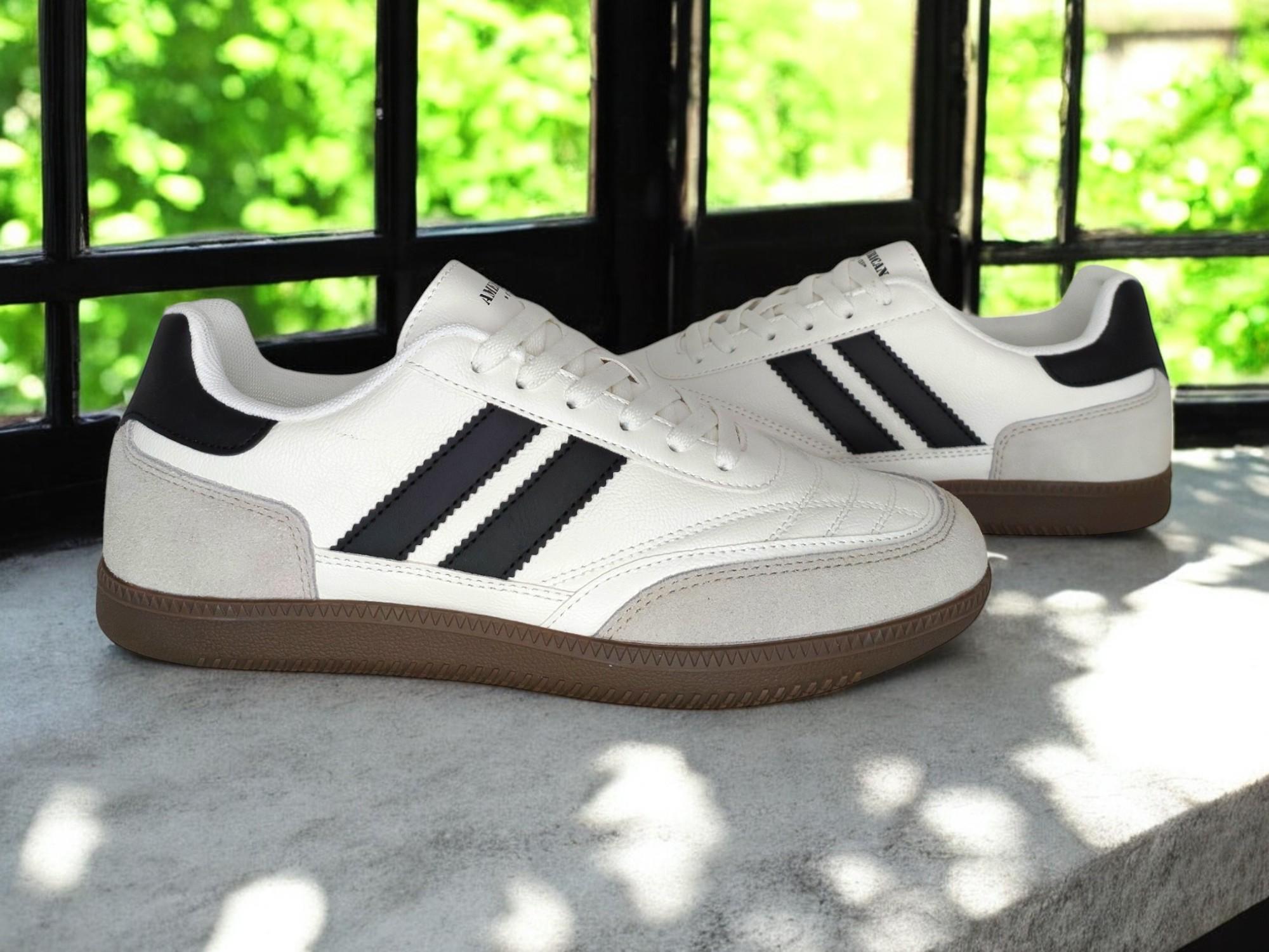 Кроссовки American club 34W натуральная кожа р. 41 Белый (25186298) - фото 2