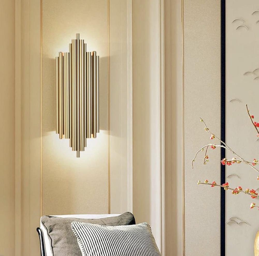 Светильник Line.F Harmonic Gold WS 17A/2 GD настенный (1752_2640)