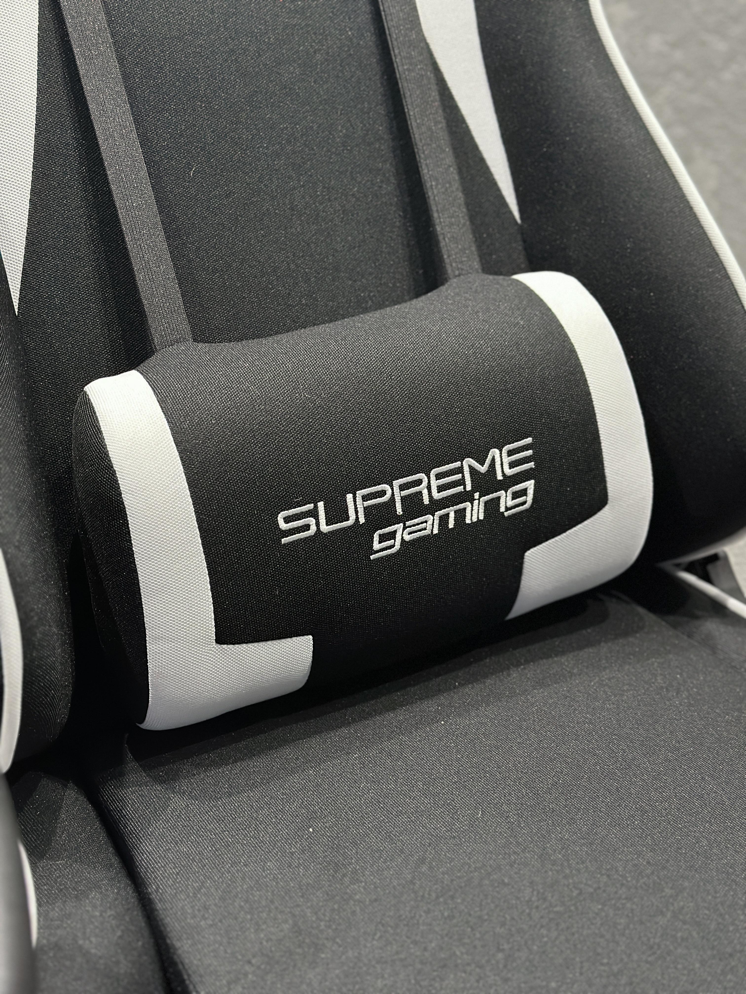 Кресло игровое для геймеров и работы Gaming Sp Черный с белым - фото 10