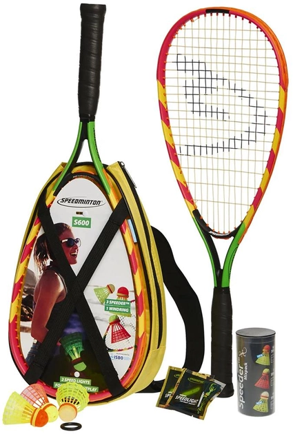 Набор Speedminton Set S600 Красный/Зеленый (400065)