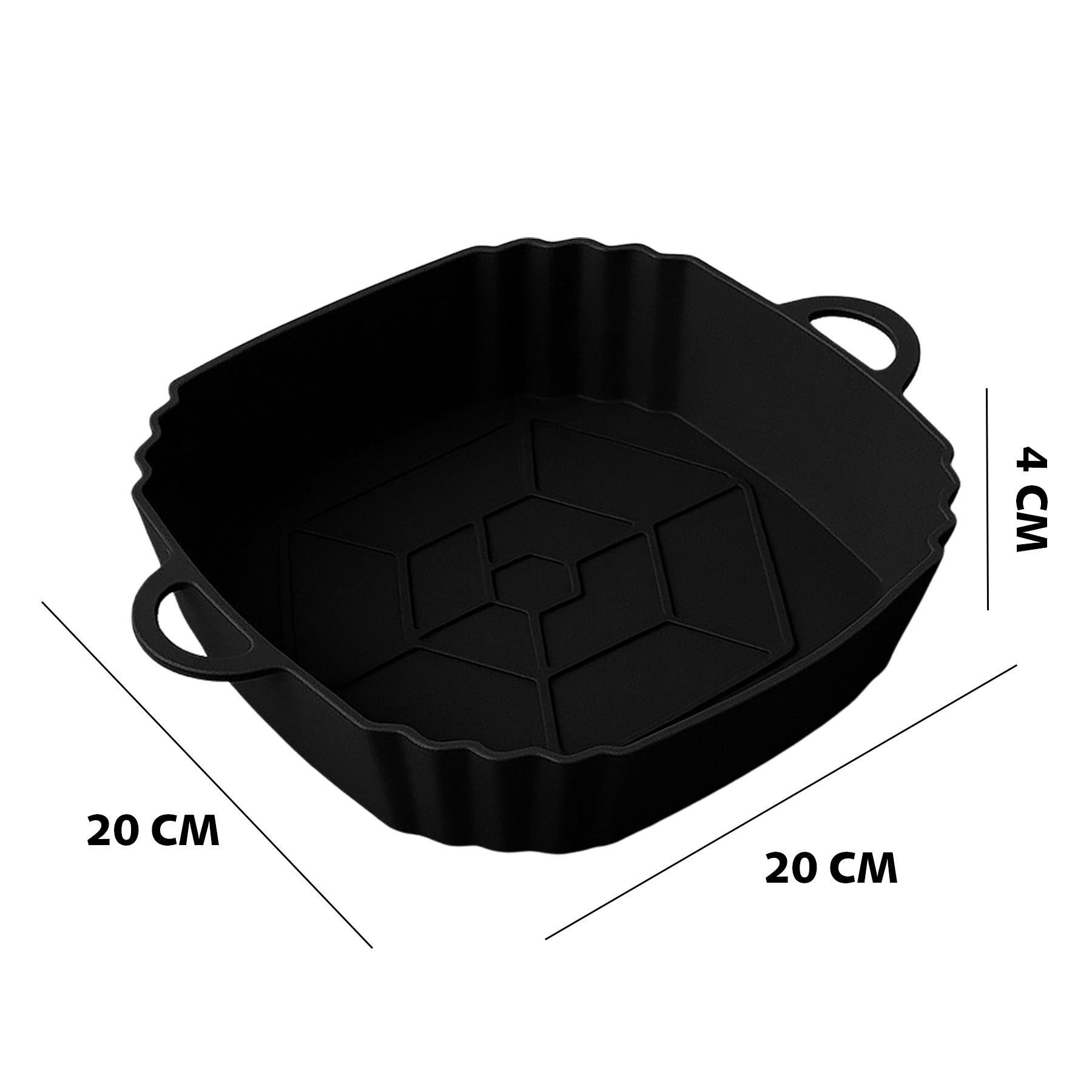 Форма силіконова для печі квадратна 20х20 см Рожевий (26644927) - фото 14 Форма силіконова для печі квадратна 20х20 см Рожевий (26644927) - фото 14