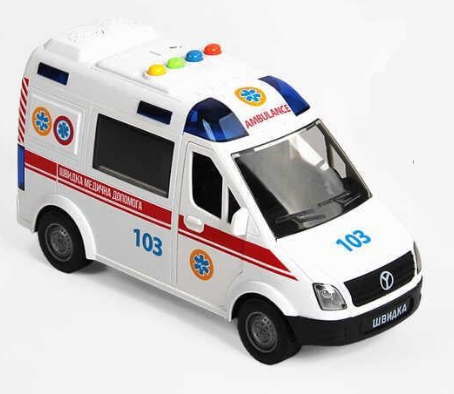 Машина Авто експерт 89091 Швидка допомога (MTT-184710)