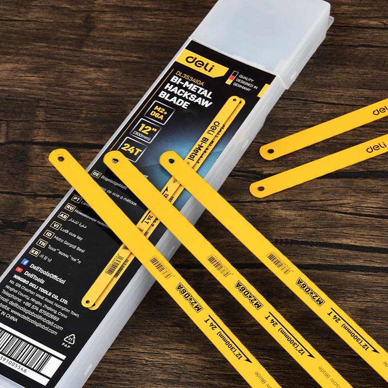 Полотно бiметалеве ножiвкове Deli Tools EDL353410A (2591125011) - фото 5 Полотно бiметалеве ножiвкове Deli Tools EDL353410A (2591125011) - фото 5