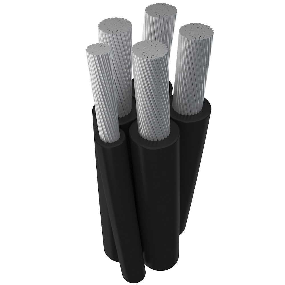 Провід алюмінієвий Південкабель AsXSn СІП НГ 4х70/1х25-5 (28164777)