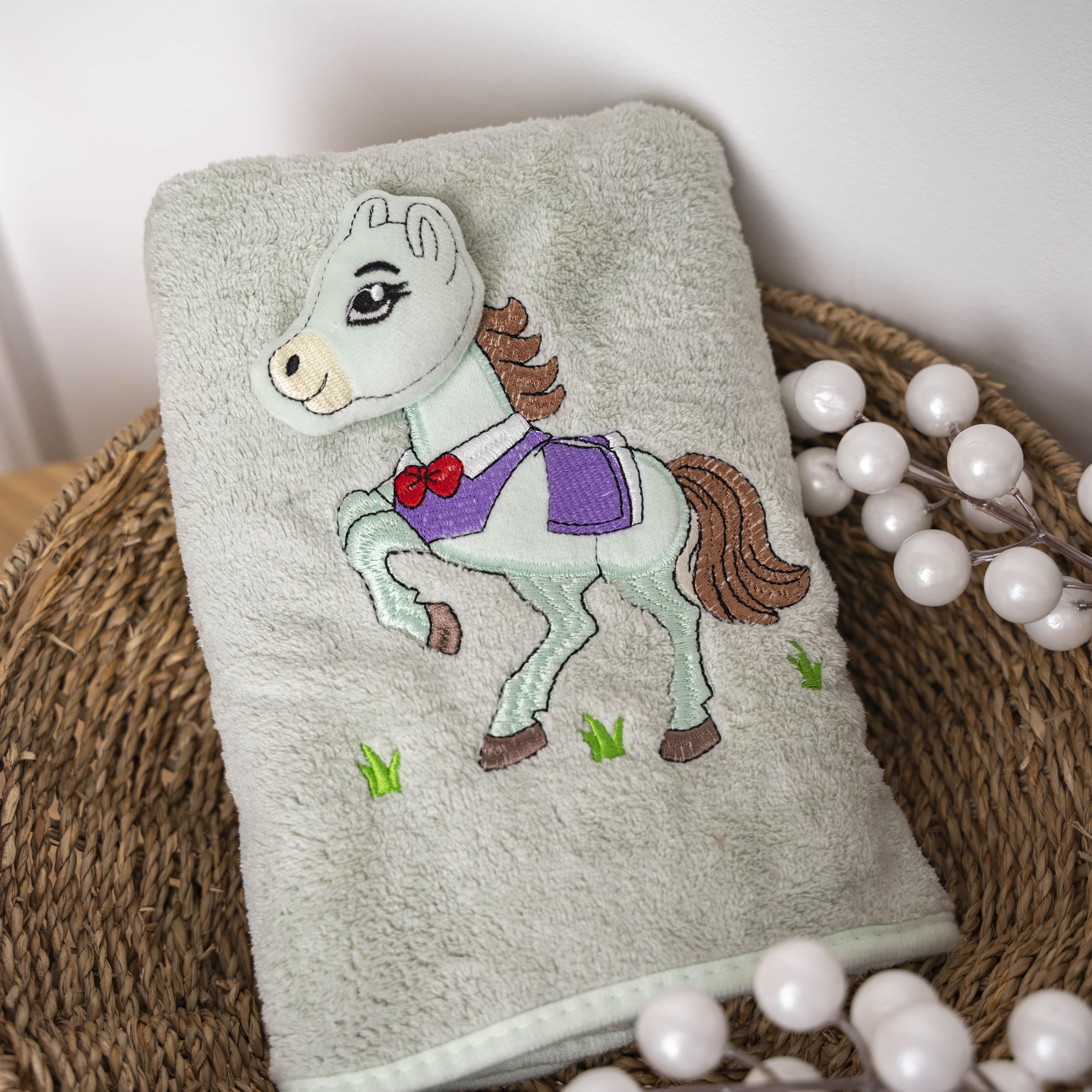 Кухонные полотенца пони 35x75 см Салатовый (88830)