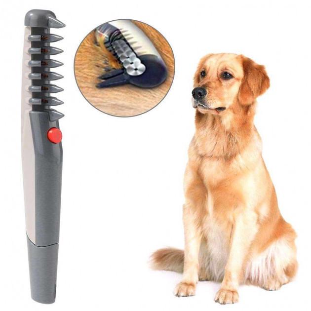 Гребінець для вовни Knot out electric pet grooming comb WN-34 - фото 2