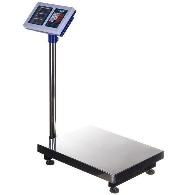 Весы торговые A-PLUS со стойкой до 300 кг платформа 40x50 см (511998) - фото 3 Весы торговые A-PLUS со стойкой до 300 кг платформа 40x50 см (511998) - фото 3