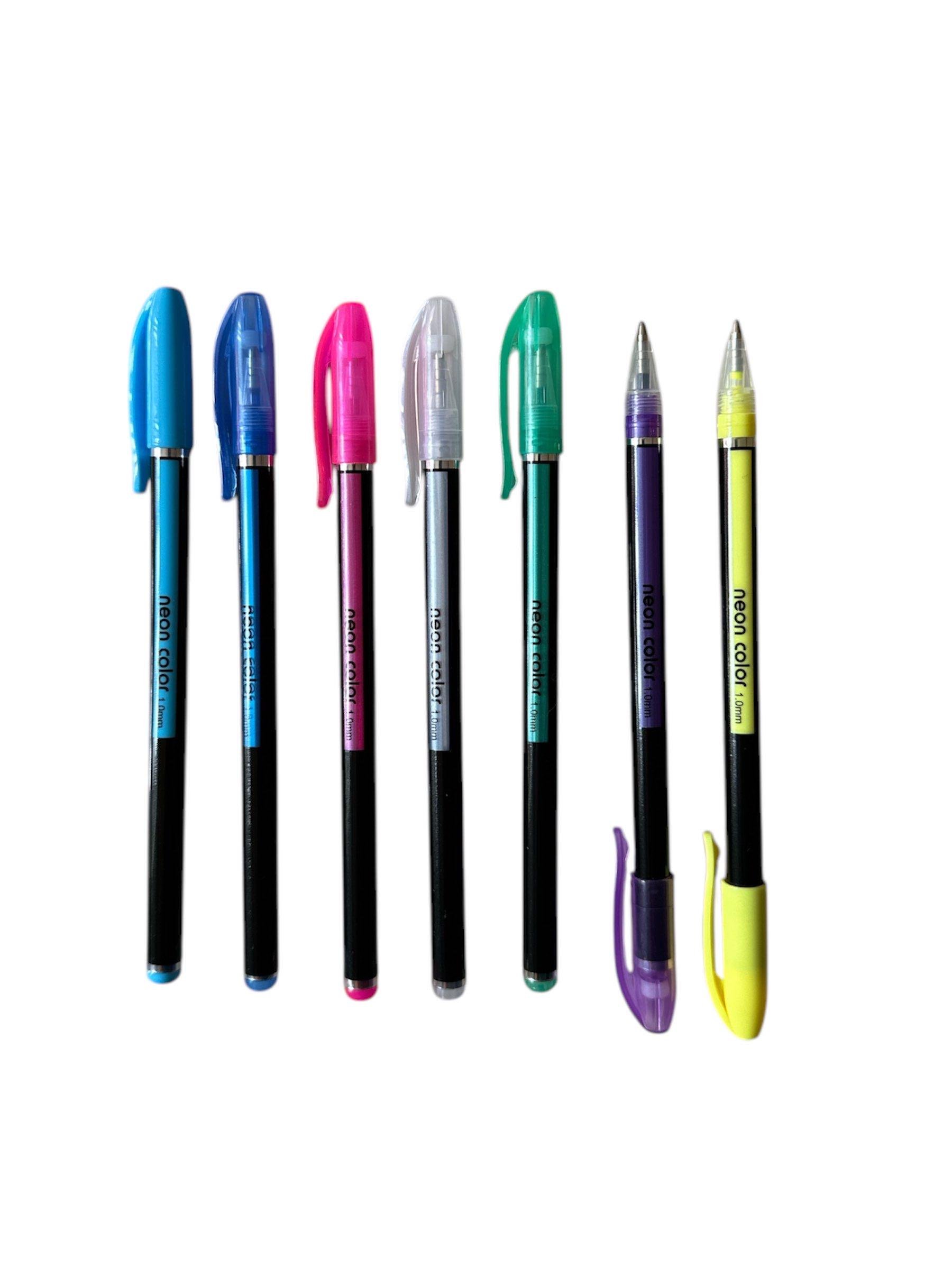 Ручка гелевая ZUIXUA neon color 48 цветов (26157992) - фото 3